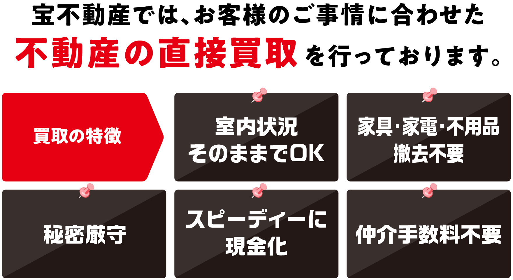 不動産の直接買取